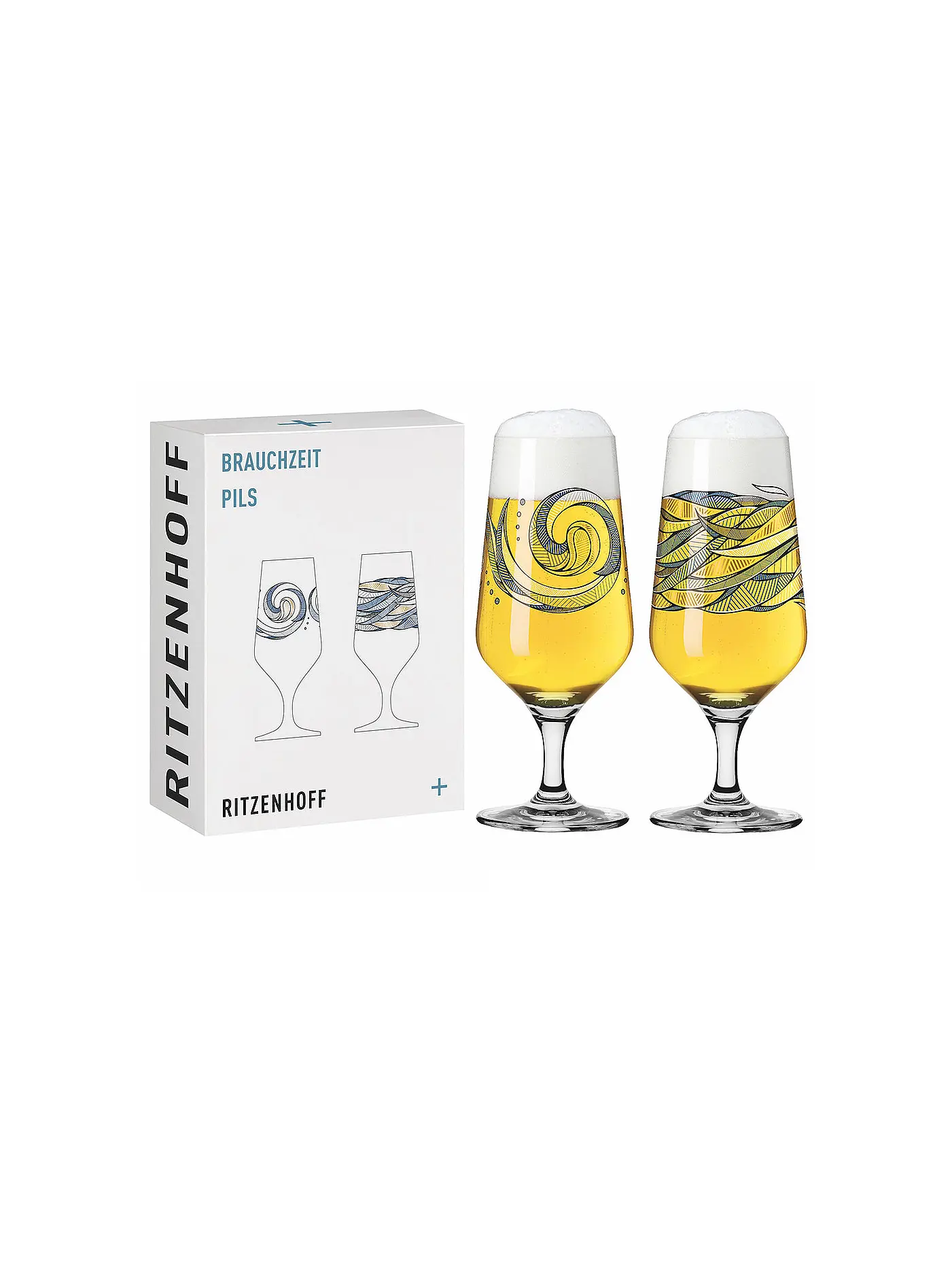 RITZENHOFF | Bierglas 2er Set Brauchzeit Andreas Preis 2022 | 